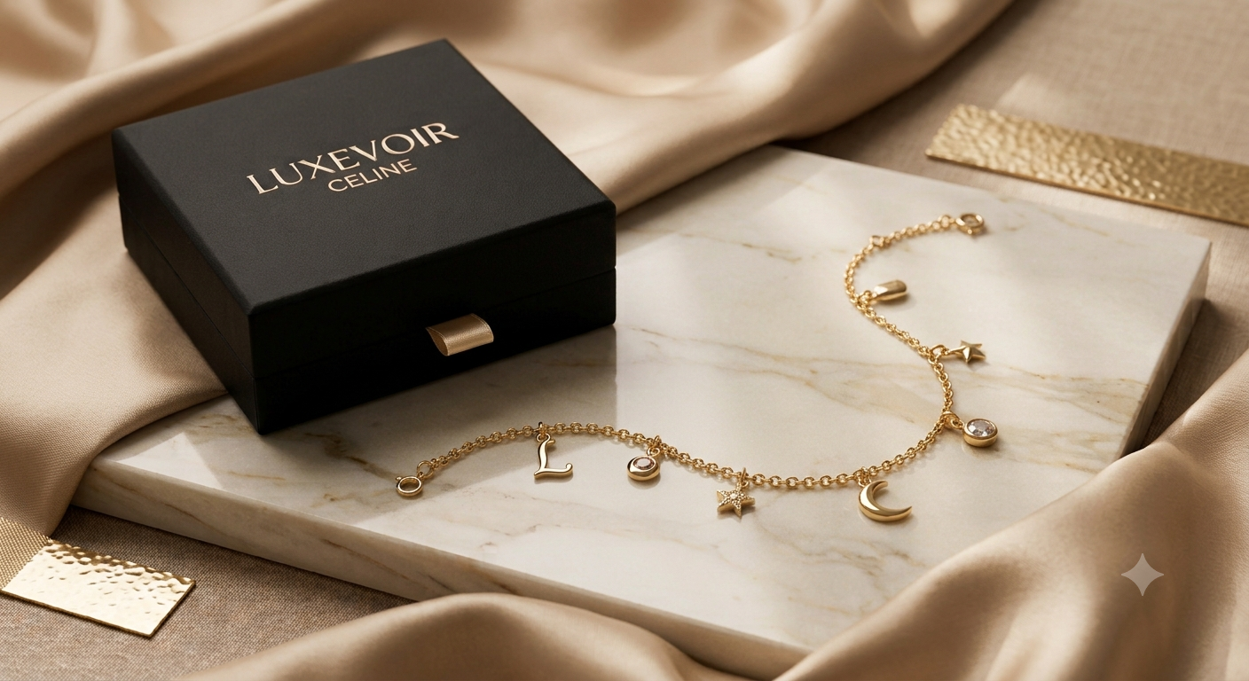 LUXEVOIR CELINE — Charm Bracelet