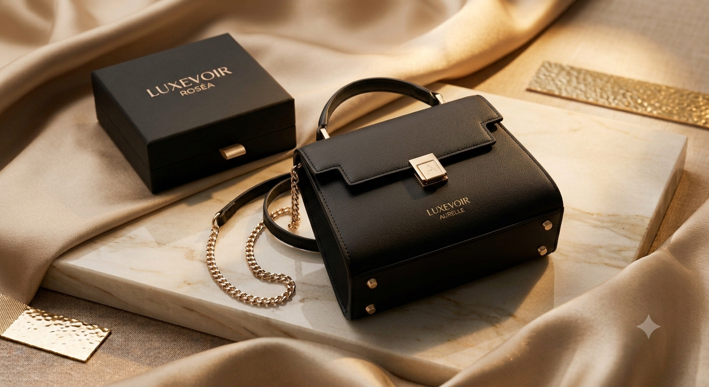 LUXEVOIR AURELLE — Structured Handbag