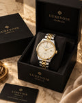 LUXEVOIR ISABELLE — Two-Tone Luxury Watch